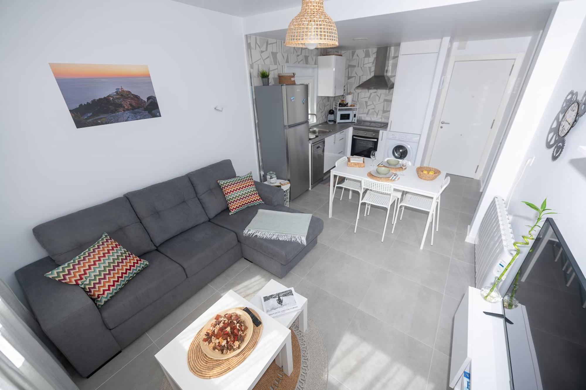 Apartamento O Tranvia En El Centro De Kap Finisterre Exterior foto